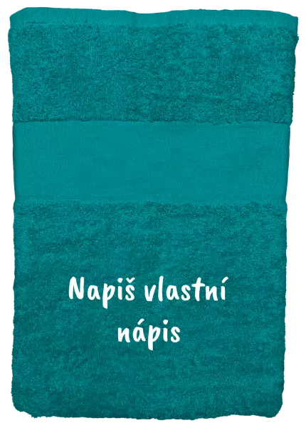 Osuška (100x150 cm) Vlastní nápis