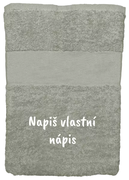 Osuška (100x150 cm) Vlastní nápis