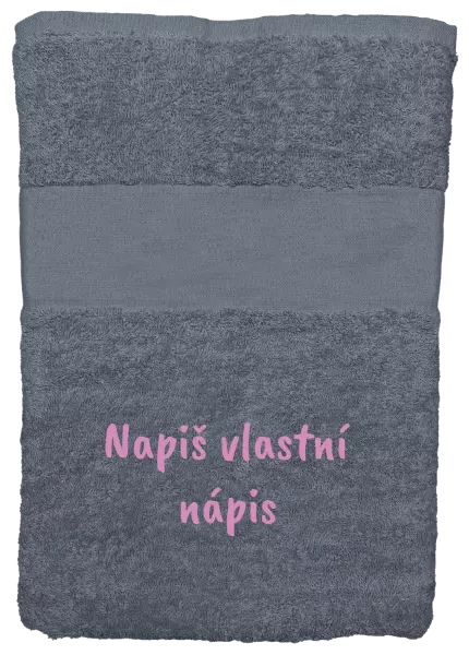 Osuška (100x150 cm) Vlastní nápis