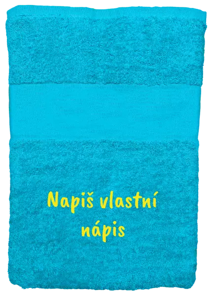 Osuška (100x150 cm) Vlastní nápis