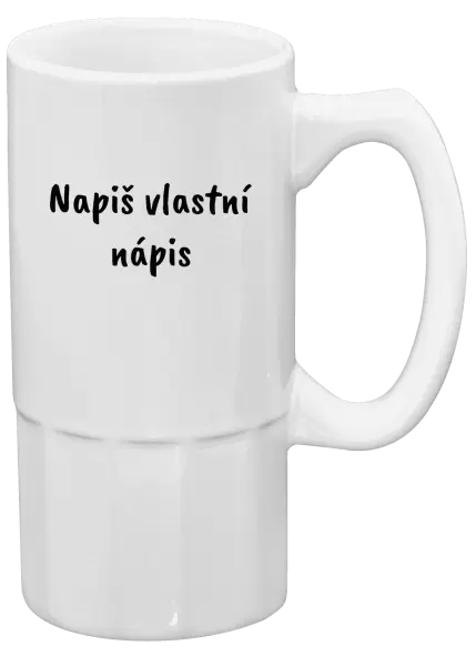 Půllitr Vlastní nápis