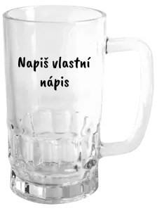 Půllitr Vlastní nápis