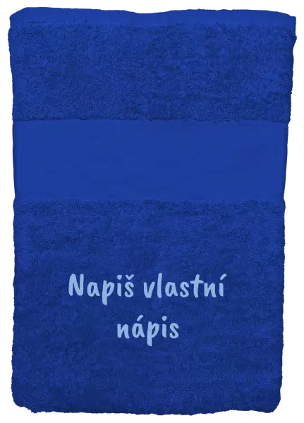 Ručník (50x100 cm) Vlastní nápis