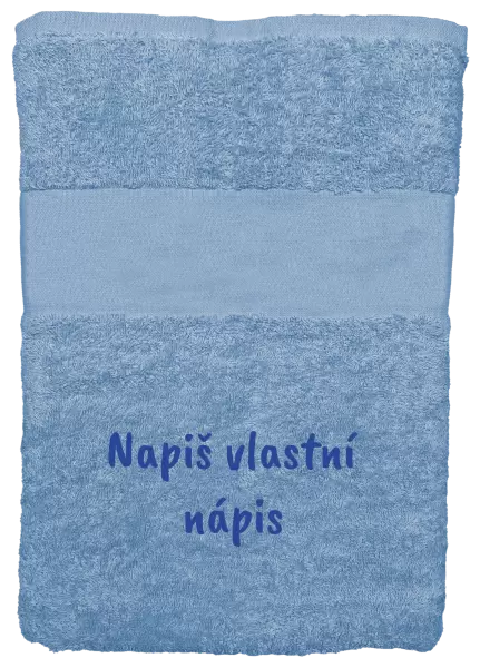 Ručník (50x100 cm) Vlastní nápis