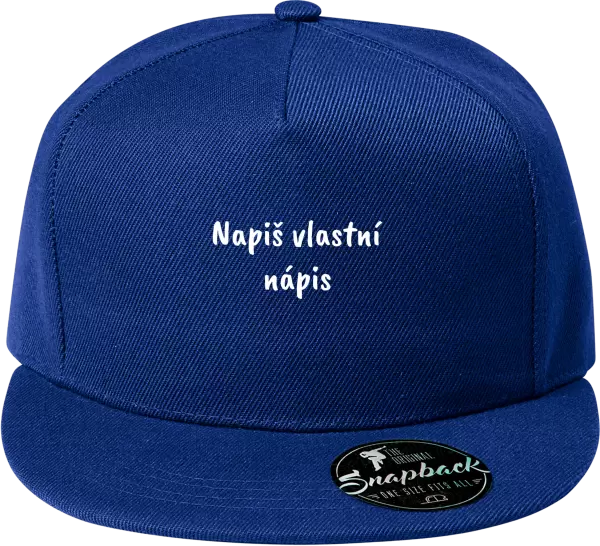 Snapback kšiltovka Vlastní nápis