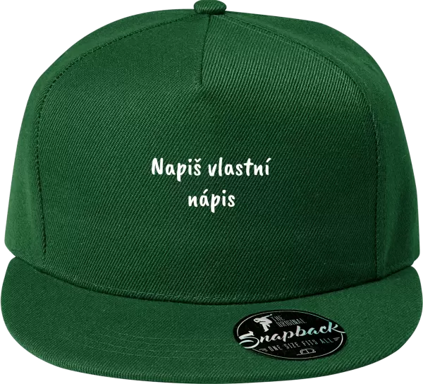 Snapback kšiltovka Vlastní nápis