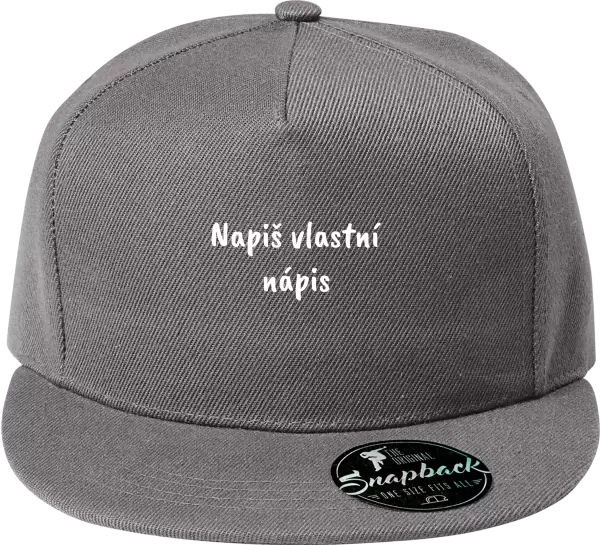 Snapback kšiltovka Vlastní nápis