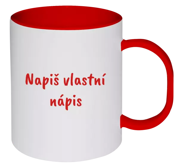 Plastový hrnek Vlastní nápis