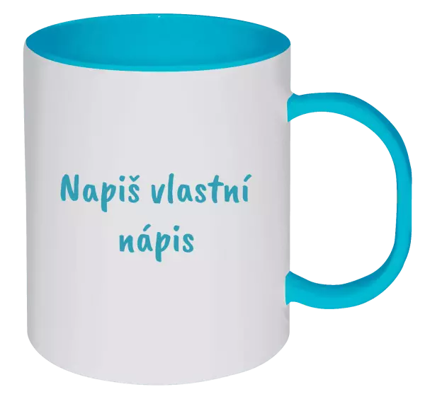 Plastový hrnek Vlastní nápis
