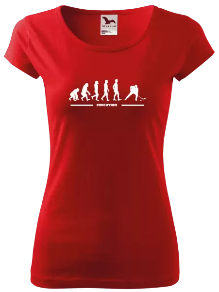 Dámské tričko Hockey evolution