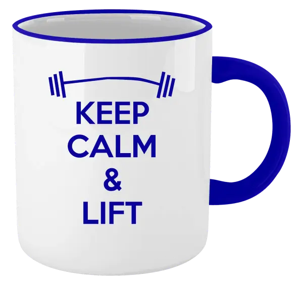 Hrnek Keep calm and lift