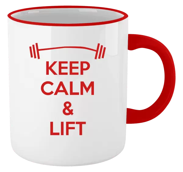 Hrnek Keep calm and lift