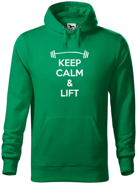 Pánská mikina Keep calm and lift