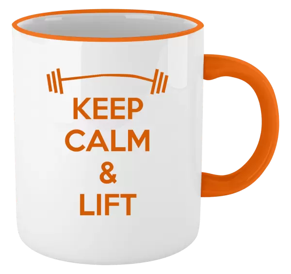 Hrnek Keep calm and lift