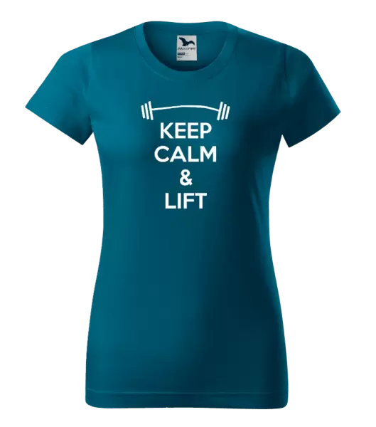 Dámské tričko Keep calm and lift