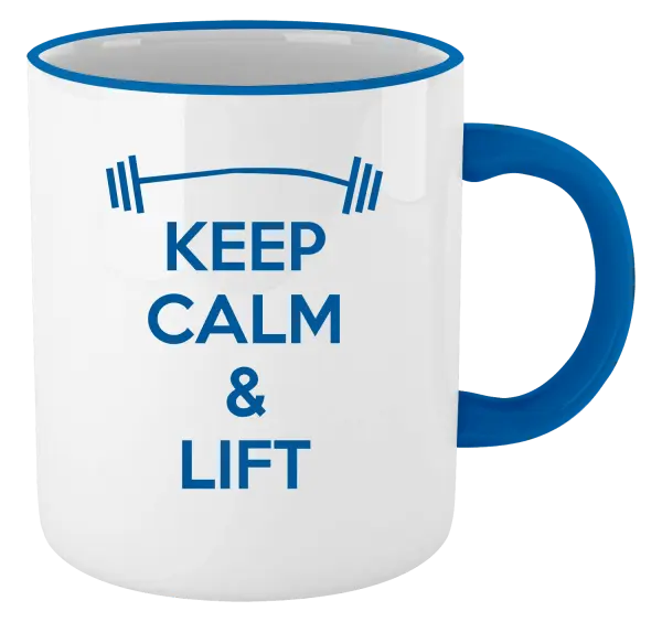 Hrnek Keep calm and lift