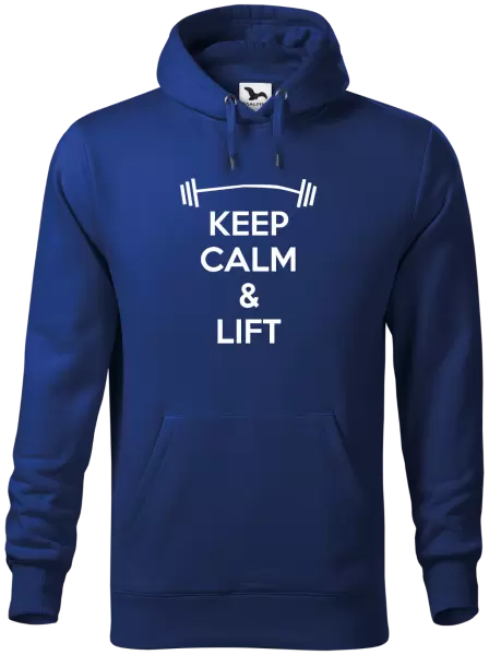 Pánská mikina Keep calm and lift