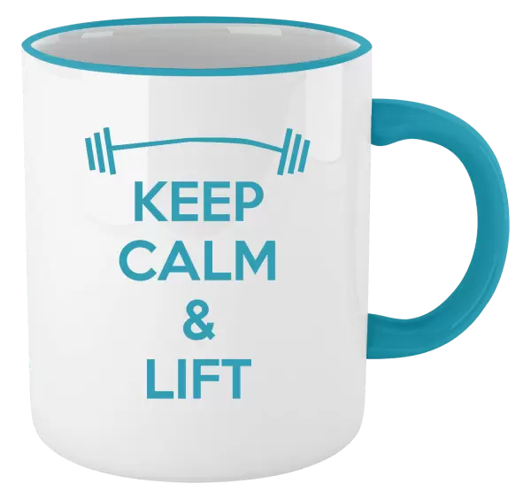 Hrnek Keep calm and lift
