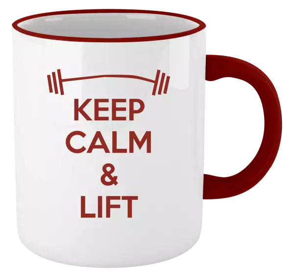 Hrnek Keep calm and lift