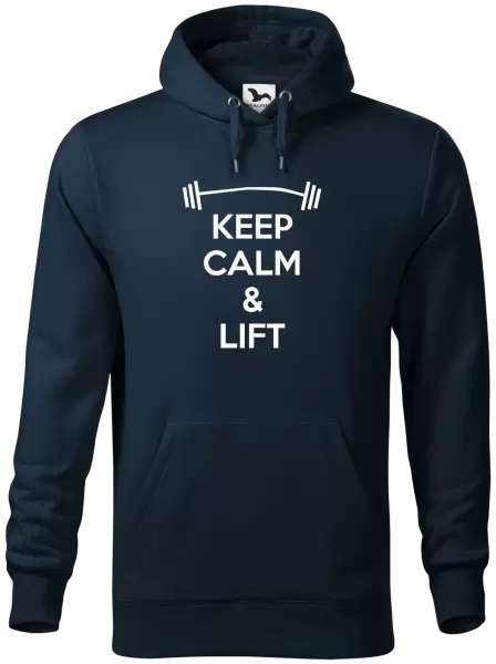 Pánská mikina Keep calm and lift