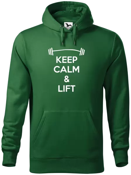 Pánská mikina Keep calm and lift