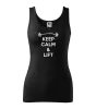 Dámské tílko Keep calm and lift