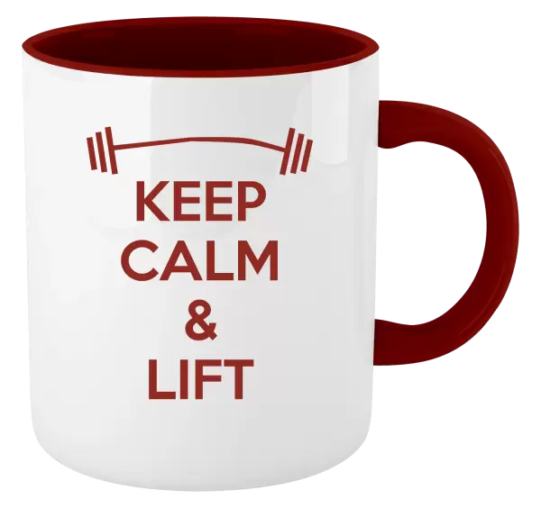 Hrnek Keep calm and lift