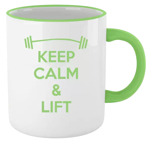 Hrnek Keep calm and lift