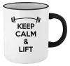 Hrnek Keep calm and lift