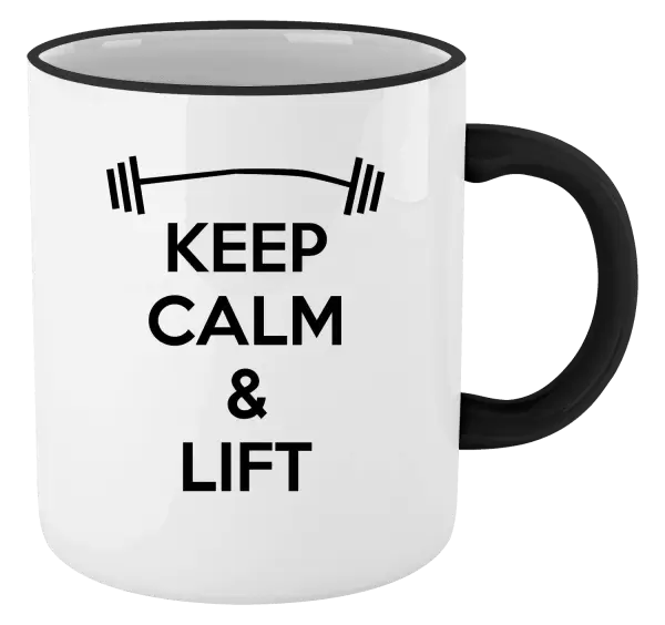 Hrnek Keep calm and lift