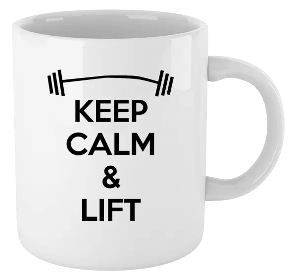 Hrnek Keep calm and lift