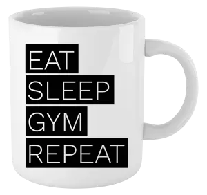 Hrnček Eat, Sleep, Gym, Repeat