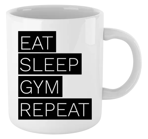 Hrnek Eat, Sleep, Gym, Repeat