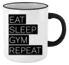 Hrnek Eat, Sleep, Gym, Repeat