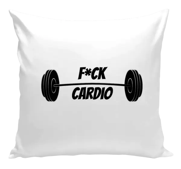 Polštář F*uck Cardio