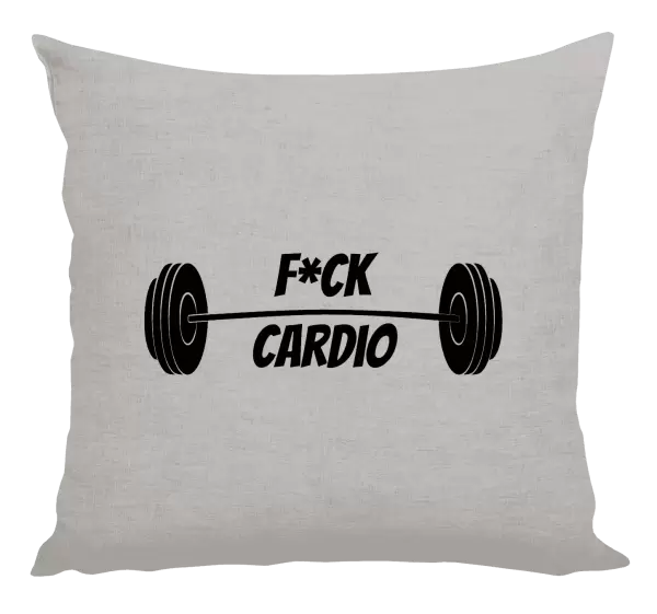 Polštář F*uck Cardio