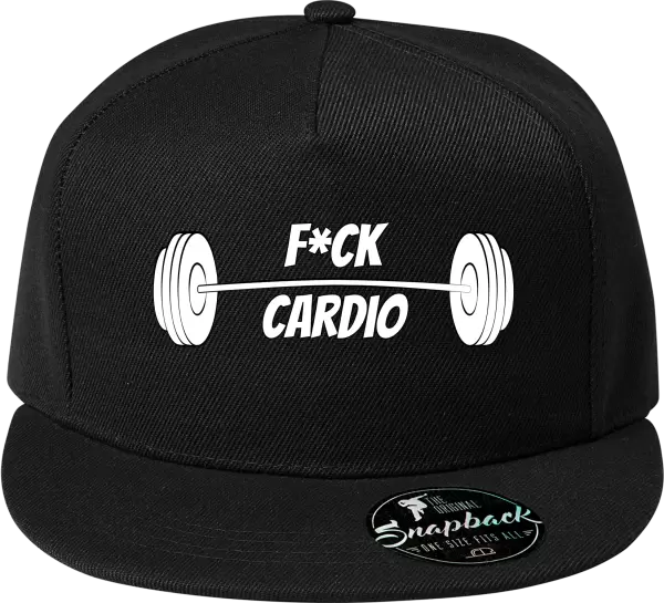 Snapback šiltovka F*uck Cardio