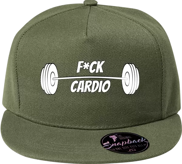 Snapback kšiltovka F*uck Cardio