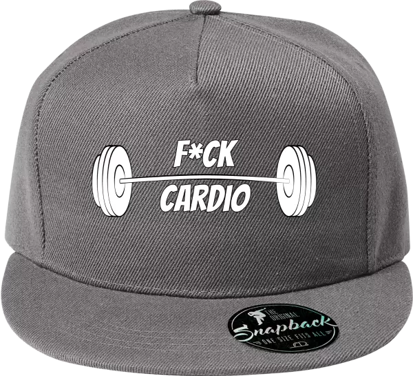 Snapback kšiltovka F*uck Cardio