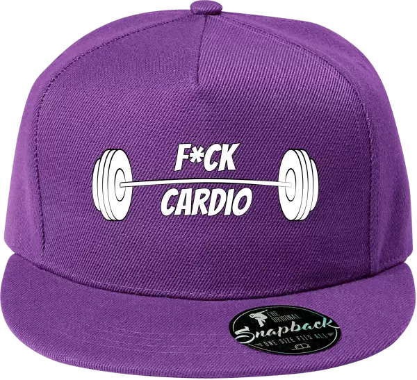 Snapback kšiltovka F*uck Cardio