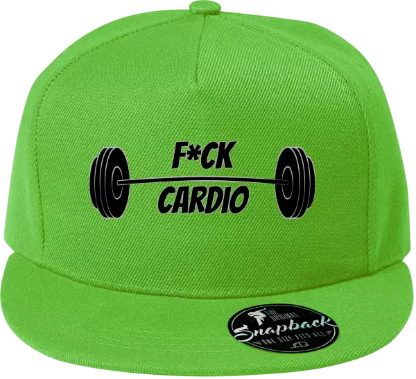 Snapback kšiltovka F*uck Cardio