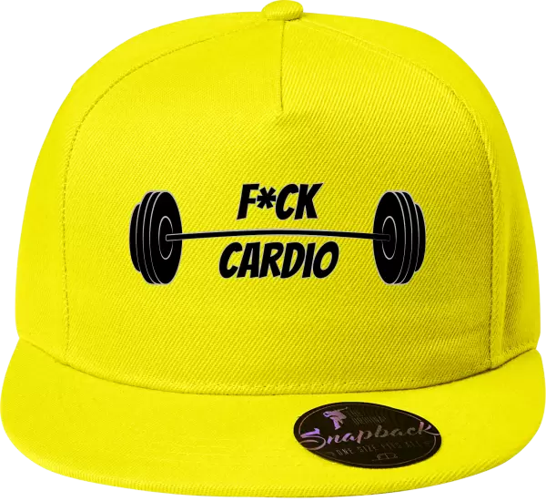 Snapback kšiltovka F*uck Cardio
