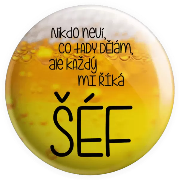 Placka Nikdo neví, co tady dělám, ale každý mi říká šéf