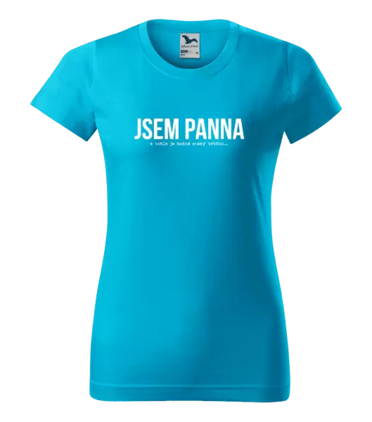 Dámské tričko Jsem panna a tohle je hodně starý tričko