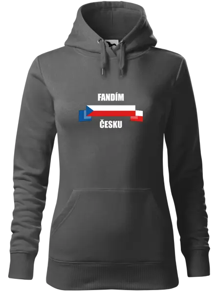 Dámská mikina Fandím Česku
