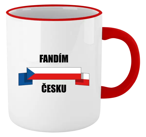 Hrnek Fandím Česku