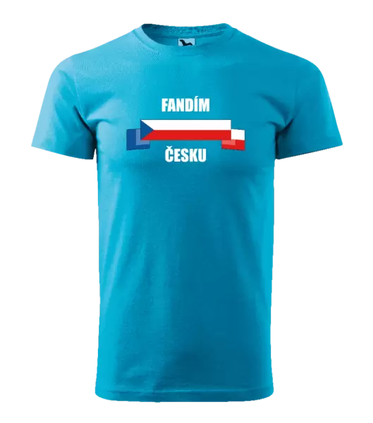 Pánské tričko Fandím Česku