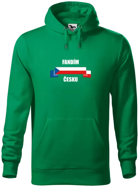 Pánská mikina Fandím Česku