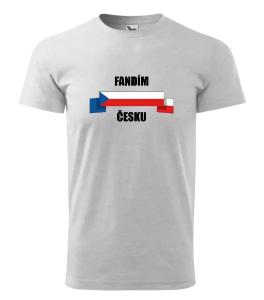 Pánské tričko Fandím Česku