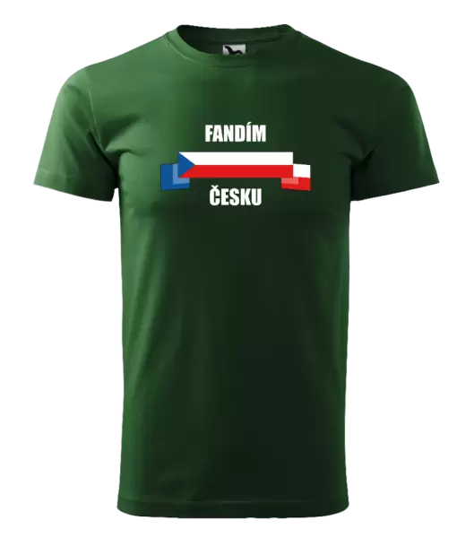Pánské tričko Fandím Česku